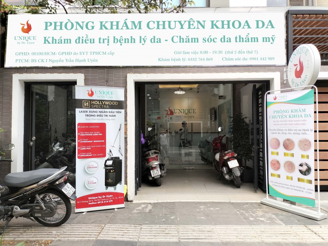 Phong kham da lieu bs uyên q10 hadocentrosa
